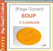 Cream of pumpkin soup Page-Turner-Cookbook